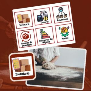 Plantilla completa de inventario para panaderías en Perú