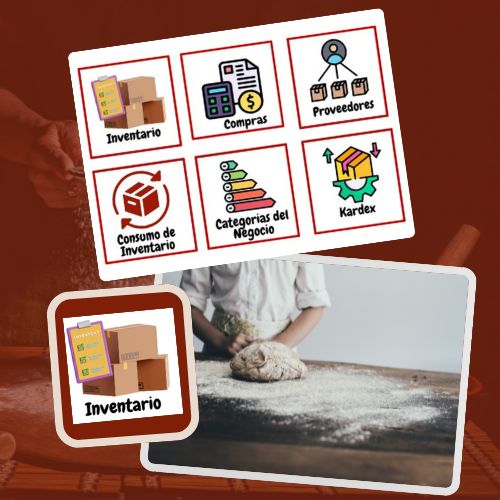 Plantilla completa de inventario para panaderías en Perú