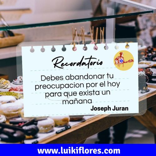 frase celebre de la funcion de planeacion del administrador de panaderias en peru