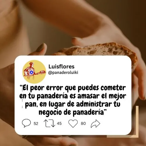 frase de administración de panaderias